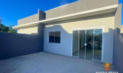 Casa com 2 dormitórios à venda, 55 m² por R$ 249.000,00 - Rio Gracioso - Itapoá/SC