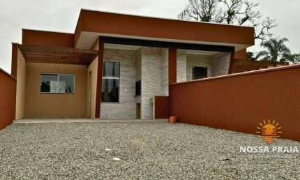 Casa com 3 dormitórios à venda, 81 m² por R$ 390.000,00 - Praia Figueira Pontal - Itapoá/SC