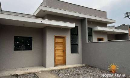 Casa com 2 dormitórios à venda, 63 m² por R$ 310.000,00 - Princesa do Mar - Itapoá/SC