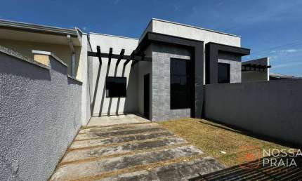 Casa com 3 dormitórios à venda, 80 m² por R$ 420.000,00 - Cambiju - Itapoá/SC
