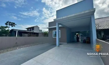 Casa com 2 dormitórios à venda, 88 m² por r$ 485.000,00 - mariluz - itapoá/sc