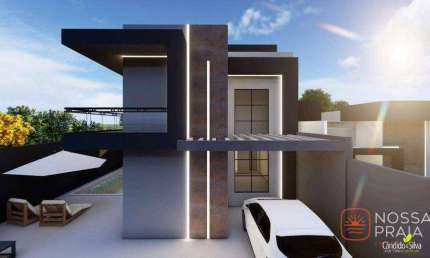 Sobrado com 3 dormitórios à venda, 130 m² por R$ 699.000,00 - Princesa do Mar - Itapoá/SC