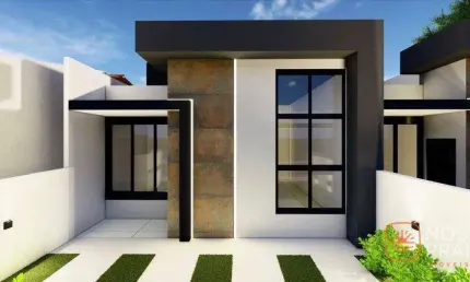 Casa com 2 dormitórios à venda, 61 m² por R$ 329.000,00 - Princesa do Mar - Itapoá/SC