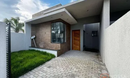 Casa com 2 dormitórios à venda, 50 m² por r$ 260.000,00 - ipacaray - itapoá/sc
