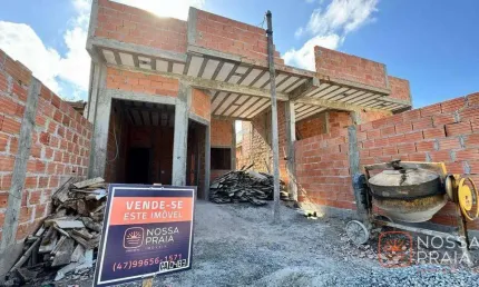 Casa com 3 dormitórios à venda, 107 m² por R$ 680.000,00 - Brasília - Itapoá/SC