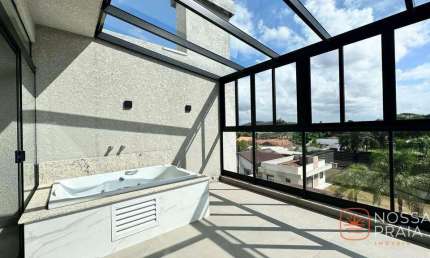 Cobertura a apenas 300 metros do mar à venda, 147 m² por R$ 620.000 - Princesa do Mar - Itapoá/SC