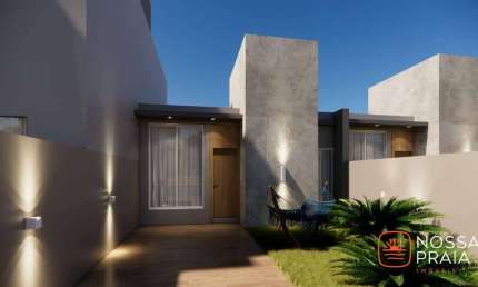 Casa com 2 dormitórios à venda, 55 m² por R$ 300.000,00 - Princesa do Mar - Itapoá/SC