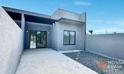 Casa com 3 dormitórios à venda, 89 m² por R$ 419.000,00 - Praia dos Veleiros - Itapoá/SC