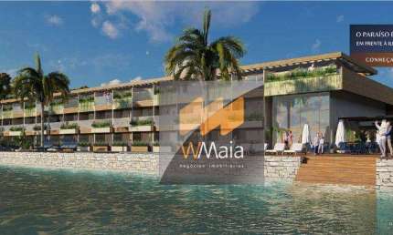 Apartamento com 1 dormitório à venda, 26 m² por R$ 480.000,00 - Passagem - Cabo Frio/RJ