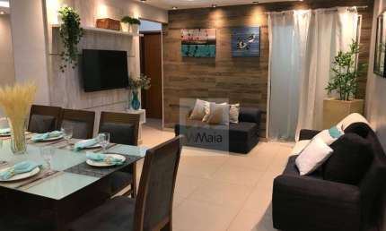Apartamento com 3 dormitórios à venda, 80 m² - Baixo Grande - São Pedro da Aldeia/RJ