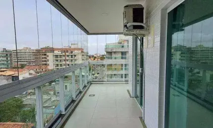 Cobertura com 1 dormitório à venda, 105 m² por r$ 460.000,00 - braga - cabo frio/rj