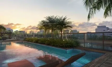 Imóvel para venda possui 39 metros quadrados com 2 quarto em perdizes