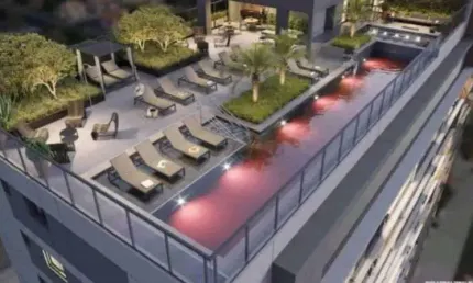 Apartamento para venda moema 55 metros 1 dormitório com vaga