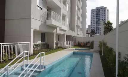 Apartamento  para locação no brooklin 60 metros 2 dormitórios vaga carro