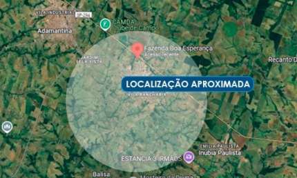 Terreno Urbano com 877 m² (Fazenda Boa Esperança) - Lucélia - SP