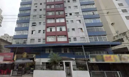 Apartamento no litoral 22 m² - centro - são vicente - sp