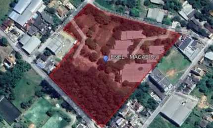 Área de 33.800 m² com 2.615 m² de construção - Granja dos Cavaleiros - Macaé - RJ