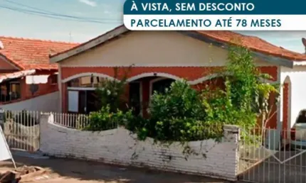 Casa à venda na Rua Humberto Caravita, 154, Recanto das Águas, São Pedro