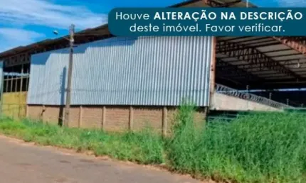 Galpão 1.800 m² - Uruaçu-GO - Rua 01, Rua Tupinambás e Rua dos Carajás - Lts. 03, 04, 05 e 06 da Qd. 06 - Nossa Senhora D'Abadia