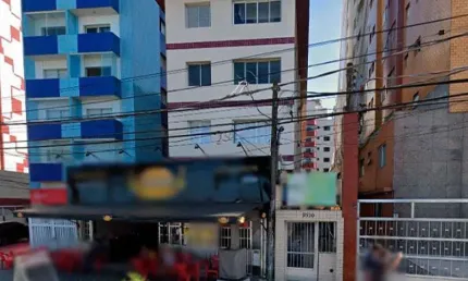 Apartamento 40 m² (condomínio frente à praia) - guilhermina - praia grande - sp