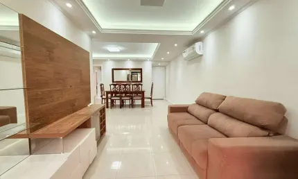 Apartamento à venda no estreito, 111m² com 3 quartos e 2 vagas de garagem, florianópolis/sc