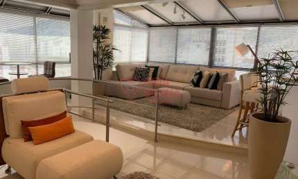 COBERTURA DUPLEX - MOBILIADA - TERRAÇO COM PISCINA PRIVATIVA - 2 VAGAS