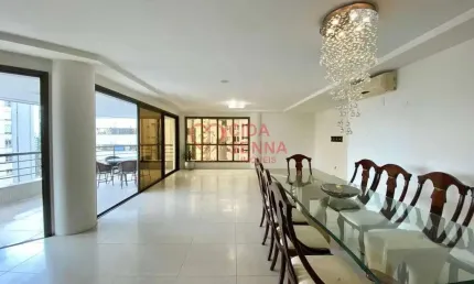 Desocupado - andar alto - sacada - semi mobiliado - 3 vagas livres