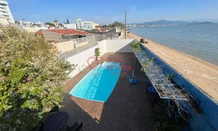 Pé na areia - vista total p/ mar - 2 suites -  piscina - 6 vagas !!