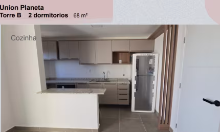 Apartamento 02 dormitórios com suíte | 01 vaga | Mobiliado