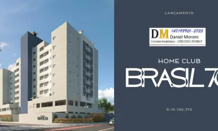 Apartamento com 2 quartos à venda na Rua Brasil, 70, Saguaçu, Joinville