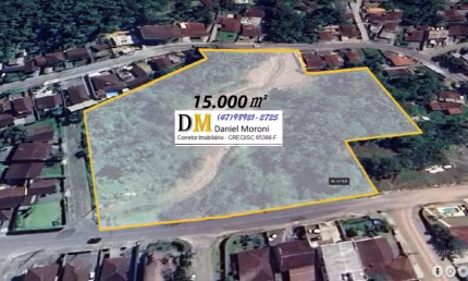 Terreno à venda na Rua Dalvina Libânia Prochnow, 401, Nova Brasília, Joinville