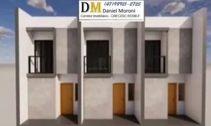Casa com 2 quartos à venda na Rua Maria Santa Correa, 236, Vila Nova, Joinville
