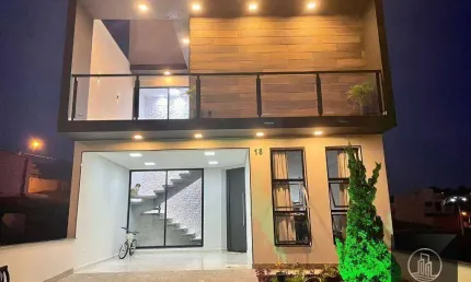 Sobrado com 3 dormitórios à venda, 148 m² por r$ 795.000,00 - horto florestal villagio - sorocaba/sp