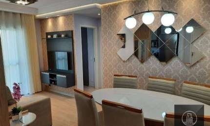 Apartamento com 3 dormitórios à venda, 56 m² por R$ 380.000 - Jardim São Carlos. - Sorocaba/SP