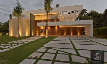 Casa com 4 dormitórios à venda, 442 m² por R$ 8.850.000,00 - Lago Azul - Araçoiaba da Serra/SP