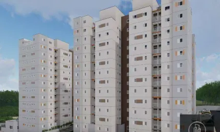 Apartamento com 2 dormitórios à venda, 42 m² por R$ 210.000 - Chácaras Reunidas São Jorge - Sorocaba/SP