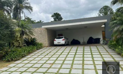 Casa com 3 dormitórios ( 2 suítes) à venda, 445 m² por R$ 3.900.000 - Condomínio Lago Azul - Araçoiaba da Serra/SP