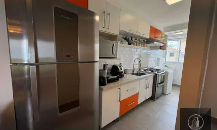 Apartamento com 2 dormitórios à venda, 45 m² por R$ 300.000 - Condomínio Villa Flora - Votorantim/SP