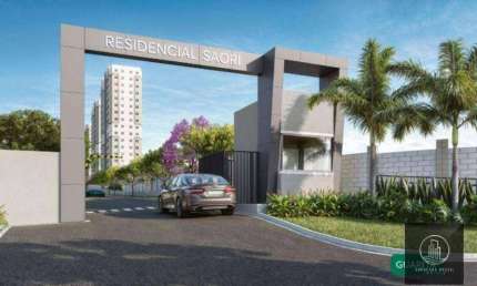Apartamento lançamento Residencial Saori  com 2 dormitórios à venda, 43 m²- Jardim Novo Horizonte - Sorocaba/SP