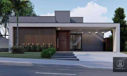 Casa com 3 dormitórios à venda, 230 m² por R$ 1.750.000,00 - Alphaville Nova Esplanada III - Votorantim/SP