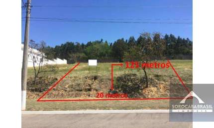 Terreno à venda, 2500 m² por R$ 480.000 - Condomínio Terras de São Lucas - Sorocaba/SP, Terreno com Frente para o Lago, Excelente localização