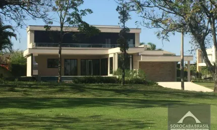 Sobrado com 4 dormitórios à venda, 600 m² por R$ 3.700.000,00 - Lago Azul Condomínio e Golfe Clube - Araçoiaba da Serra/SP