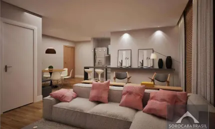 Apartamento com 3 dormitórios (sendo 1 suíte) à venda, 97 m² por R$ 1.200.000 - Vila Espírito Santo - Sorocaba/SP