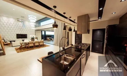 Casa com 5 dormitórios à venda, 480 m² por R$ 3.510.000,00 - Parque Reserva Fazenda Imperial - Sorocaba/SP