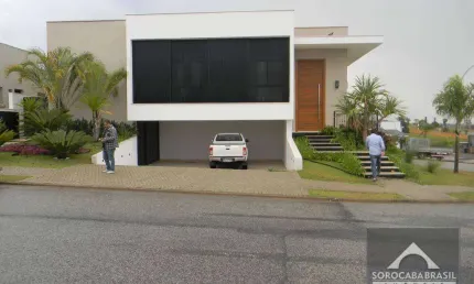 Casa com 4 dormitórios à venda, 362 m² por R$ 2.700.000 - Alphaville Nova Esplanada I - Votorantim/SP, próximo ao Shopping Iguatemi e Mercado Tauste.