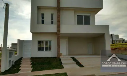 Sobrado com 3 dormitórios à venda, 330 m² por r$ 1.600.000 - condomínio chácara ondina - sorocaba/sp, próximo ao shopping granja olga.