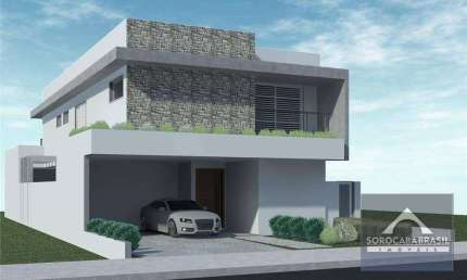 Sobrado com 4 dormitórios à venda, 288 m² por R$ 1.710.000 - Condomínio Mont Blanc - Sorocaba/SP, próximo ao Shopping Iguatemi.