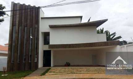 Sobrado com 4 suítes , 351 m² - venda por R$ 1.700.000 ou aluguel por R$ 11.400/mês - Condomínio Mont Blanc - Sorocaba/SP