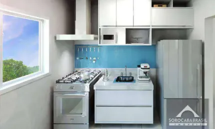 Apartamento com 1 dormitório à venda, 26 m² por R$ 130.000,00 - Wanel Ville - Sorocaba/SP