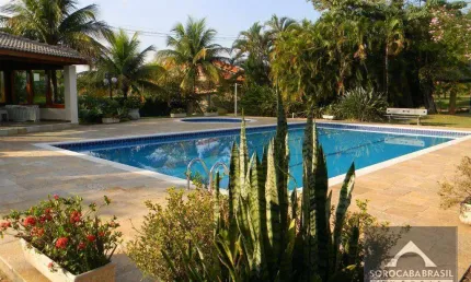 Chácara com 6 dormitórios à venda, 10000 m² por R$ 3.400.000,00 - Cond. Lagos de Shanadu - Indaiatuba/SP